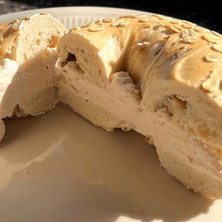 Mini Bagel with Lox Spread