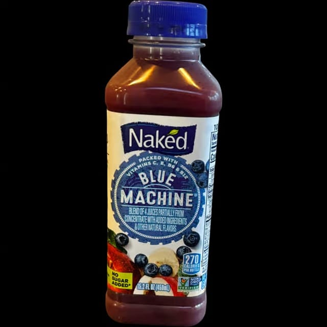 Naked.