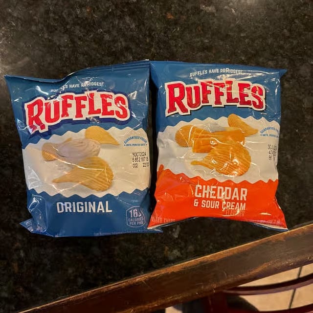 Ruffles Chips.