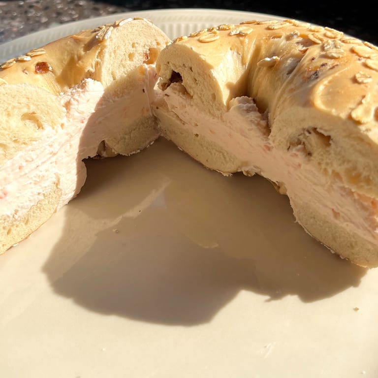 Delicious Bagel with Lox